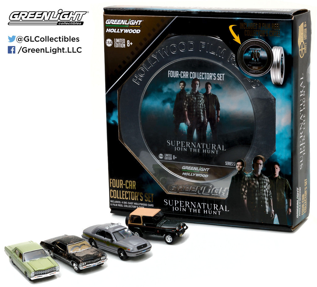 Greenlight Hollywood Film Reels Supernatural 4 1/64 Scale Car Collecto –  Acapsule Toys and Gifts