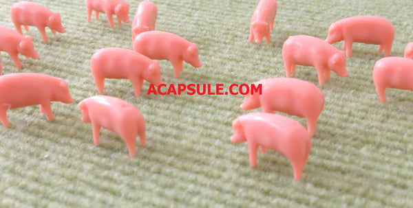 Ertl 1/64 Scale Pink Pigs Bulk Bag of 25