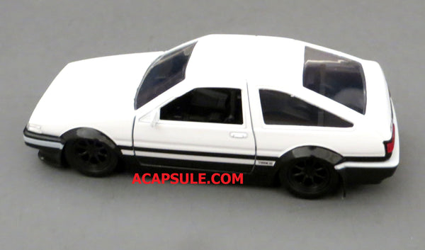 Initial D 1/32 Scale 1989 Toyota Corolla Trueno AE86 Hard Top Diecast Car