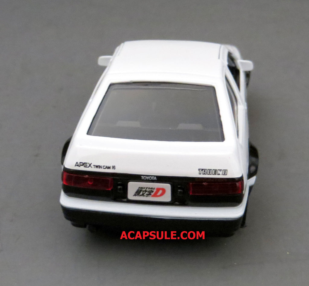 Initial D 1/32 Scale 1989 Toyota Corolla Trueno AE86 Hard Top Diecast –  Acapsule Toys and Gifts