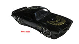Jada Toys 1972 Black Pontiac Firebird  96798 - 1/24 scale Diecast Model Car - NOBOX