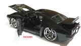 Jada Toys 1972 Black Pontiac Firebird  96798 - 1/24 scale Diecast Model Car - NOBOX