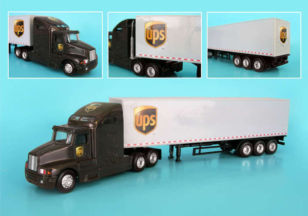 UPS Die cast Tractor Trailer 1/64 Scale