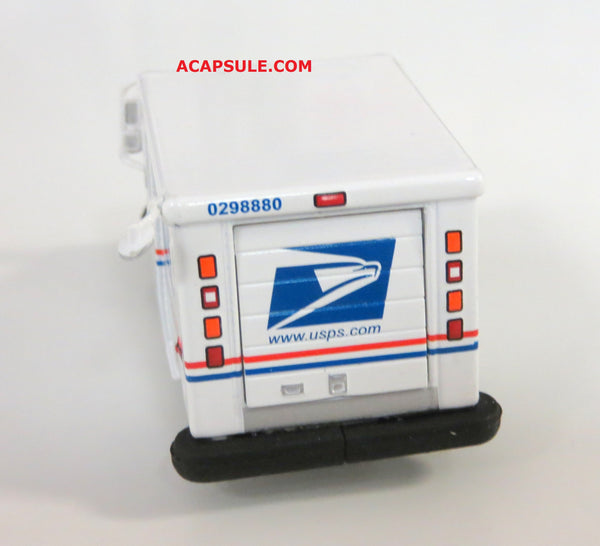 United States Postal Service Long Life Vehicle LLV 1/64 Diecast Model with Mailbox by Greenlight