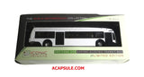 White (Blank) 1/87 Scale Proterra ZX5 Electric Transit Bus Diecast Model