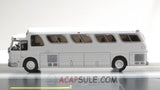 White (blank) Undecorated 1/87 Scale 1966 GM PD4107 Buffalo Coach Bus Diecast Model
