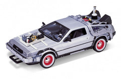 Back to the Future 3 DeLorean Diecast Car DeLorean 1/24 Scale Diecast Model