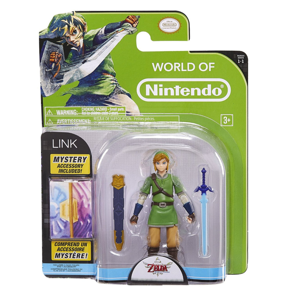Nintendo The Legend of Zelda Skyward Sword Link 4 Inch Action Figure