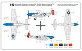 North American P-51D Mustang 1/72 Scale Model Kit