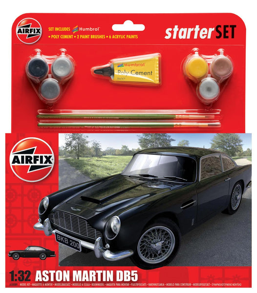 Aston Martin DB5 Starter Set 1:32 Sclae (Comes with Paint, Brushes and Glue)