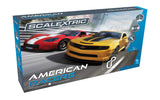 Scalextric American Racers Camaro Vs Corvette 1/32 Slot Car Set