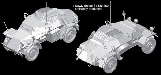 Dragon 1/72 Sd.Kfz.260 Kleine Panzerfunkwagen Model Kit