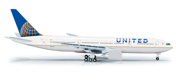 United Airlines 777-200 Post Merger 1/500 Diecast Model