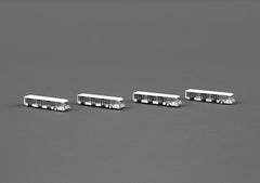 Herpa Airport Accessories 4 (Four) Airport Buses 1/400