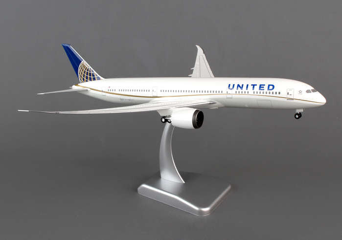 United Airlines 787-9, Scale Model, 1/200 | Air Speed Junkie
