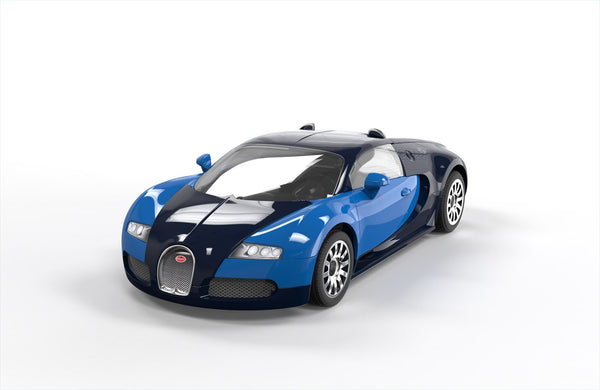 Bugatti Veyron 16.4 Construction Toy (Blue)