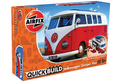 Volkswagen Camper Van Red Construction Toy
