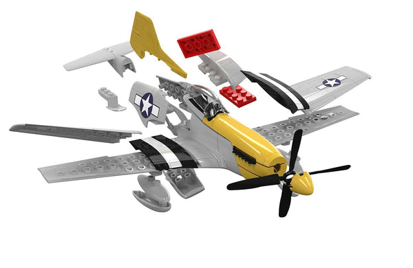 P-51D Mustang Construction Toy with Stand