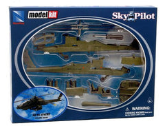 Sky Pilot Apache AH-64 Diecast Model Kit