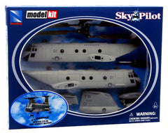 Sky Pilot Boeing CH-46 Seaknight Marine Diecast Model Kit