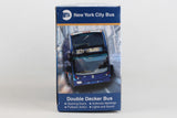 New York City MTA Double Decker Toy Bus with Lights and Sound