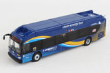 New York City Transit M104 Midtown 42nd Street 1/87 Scale New Flyer Xcelsior Electric Transit Bus