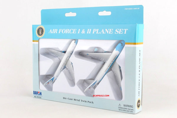 Air Force One and Air Force Two Toy Plane Set