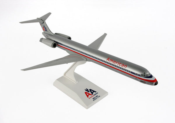 Skymarks Model Old Livery American Airlines MD-80 1/150 Scale Plane with Stand Reg N495AA