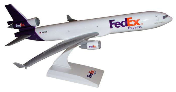 Skymarks Model Fedex MD-11 1/200 Scale Model with Stand