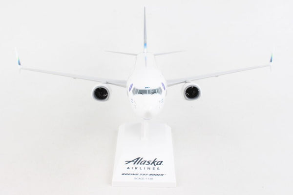 Skymarks Model Alaska Airlines Boeing 737-900 One World Livery 1/130 Scale with Stand