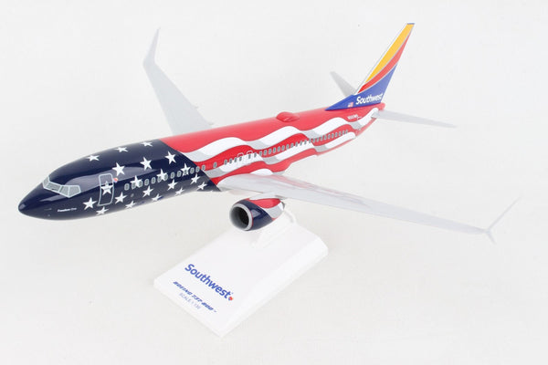 Skymarks Southwest Freedom One N500WR Boeing 737-800 1/130 Scale with Stand SKR1087