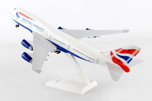 Skymarks Model British Airways 747-400 1/200 Scale with Stand and Gears #G-CIVX
