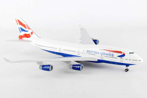 Skymarks Model British Airways 747-400 1/200 Scale with Stand and Gears #G-CIVX