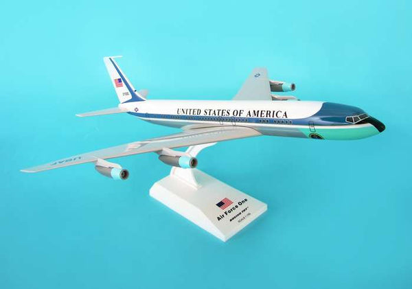 Skymarks Air Force One Boeing VC-137 (707) 1/150 Scale Model with Stand