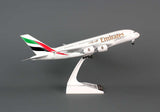 Skymarks Model Emirates Airlines A380-800 1/200 Scale with Stand and Gears Reg A6-EEA