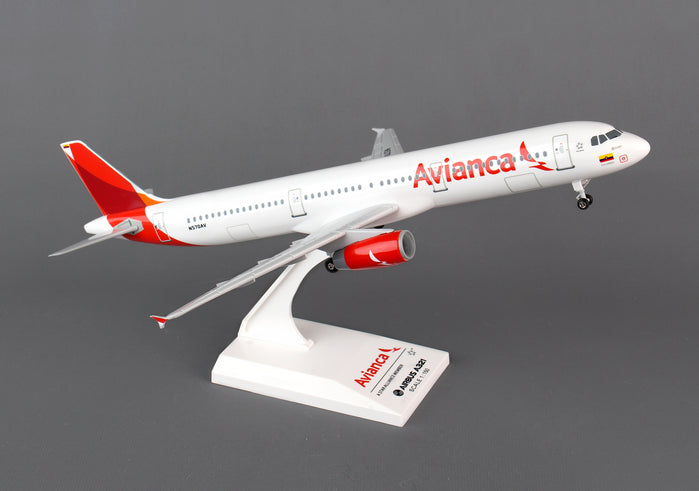 Skymarks Model Avianca Airbus A321 1/150 Scale Plane w