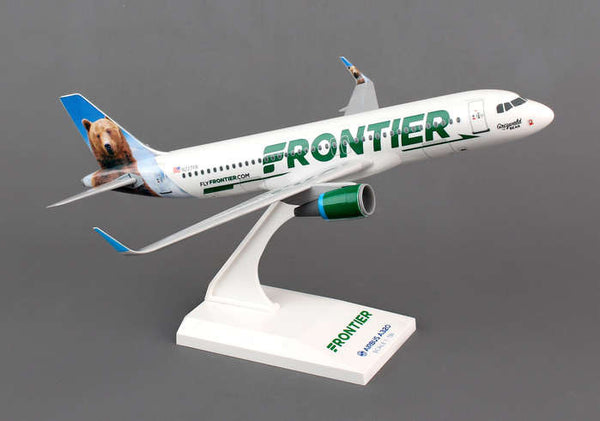 Skymarks SKR806 Frontier Airlines A320 Grizwald the Bear N227FR 1/150 Scale Plane with Stand
