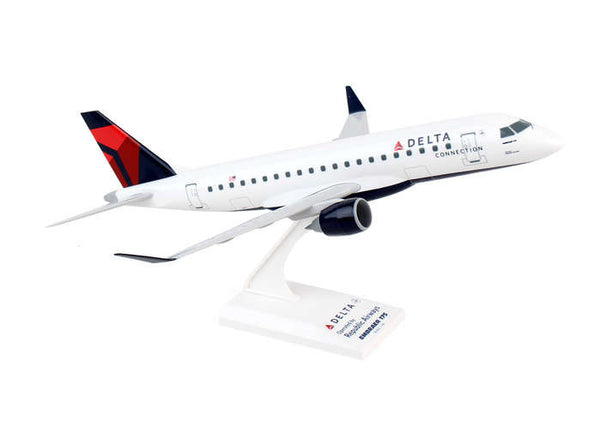 Skymarks Delta Connection Republic Airways ERJ175 1/100 Scale Plane with Stand