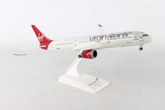 Skymarks Model SKR887 Virgin Atlantic Boeing 787-9 1/200 Scale with Stand & Gears Reg # G-VNEW