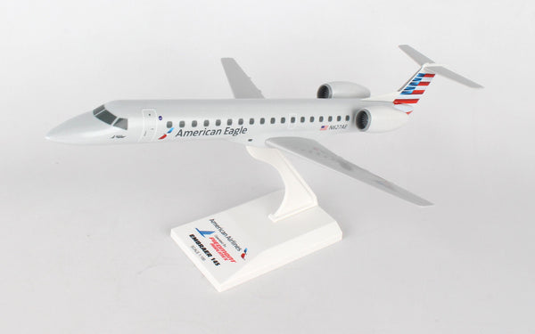 Skymarks SKR906 American Eagle (Piedmont) Embraer ERJ 145 1/100 Scale with Stand N627AE