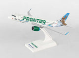 Skymarks SKR907 Frontier Airlines A320 Neo Wilbur the Whitetail N301FR 1/150 Scale Plane with Stand