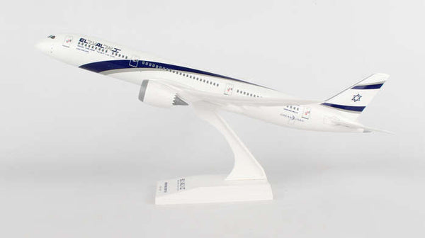Skymarks El Al Boeing Dreamliner 787-9 1/200 Scale Plane with Stand 4X-EDA
