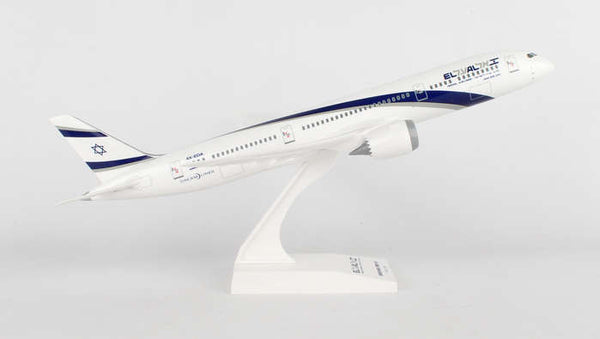 Skymarks El Al Boeing Dreamliner 787-9 1/200 Scale Plane with Stand 4X-EDA