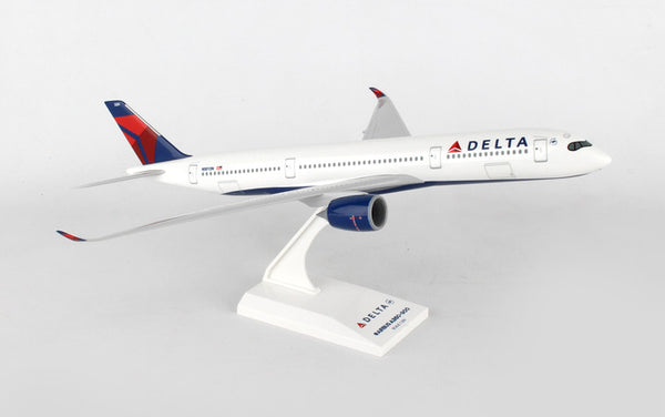 Skymarks SKR950 Delta Airlines Airbus A350 1/200 Scale Plane with Stand N501DN