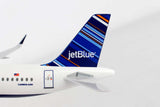 Skymarks Jetblue (Barcode Tail) Airbus A320 1/150 Scale Model with Stand