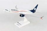 Skymarks Model Aeromexico Boeing 737 Max 8 1/130 Scale with Stand