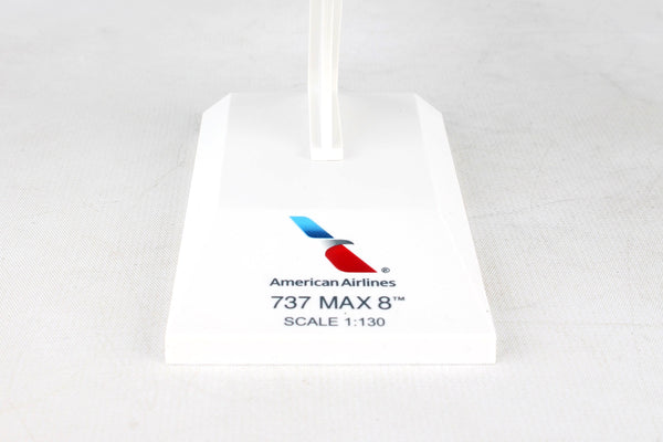 Skymarks American Airlines Boeing 737 Max 8 1/130 Scale Model with Stand N324RA
