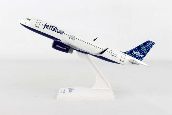 Skymarks Jetblue (Tartan Tail) Airbus A320 1/150 Scale Model with Stand