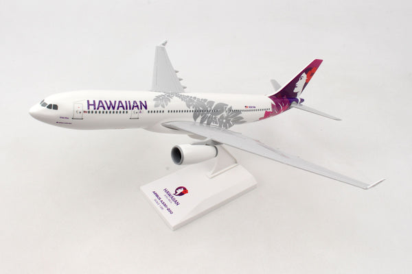 Skymarks SKR987 Hawaiian Airlines A330-200 1/200 Scale Model Plane with Stand N361HA Hoko Mau