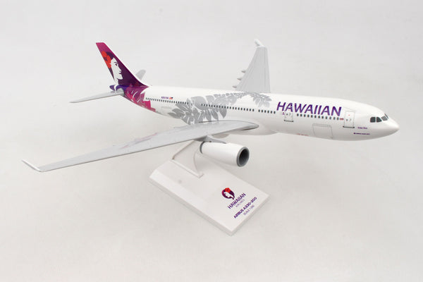 Skymarks SKR987 Hawaiian Airlines A330-200 1/200 Scale Model Plane with Stand N361HA Hoko Mau